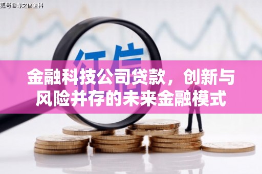 上杭金融科技公司贷款，创新与风险并存的未来金融模式