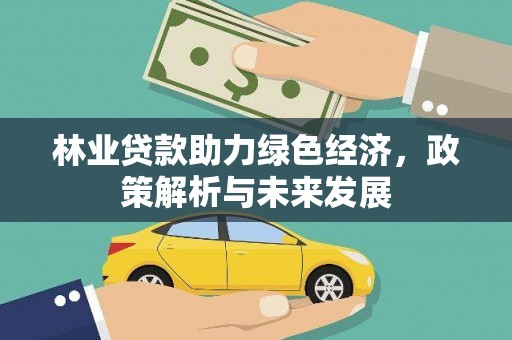 上杭林业贷款助力绿色经济，政策解析与未来发展