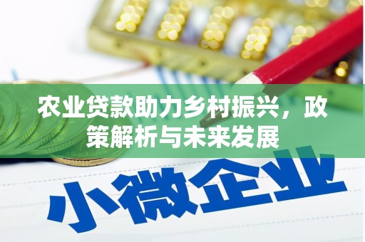 上杭农业贷款助力乡村振兴，政策解析与未来发展