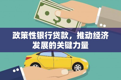 上杭政策性银行贷款，推动经济发展的关键力量