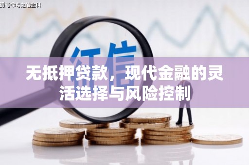 上杭无抵押贷款，现代金融的灵活选择与风险控制
