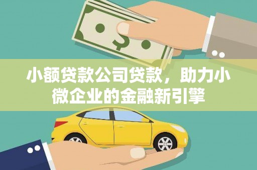 上杭小额贷款公司贷款，助力小微企业的金融新引擎