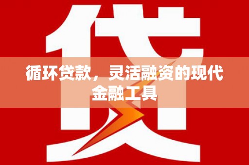 上杭循环贷款，灵活融资的现代金融工具