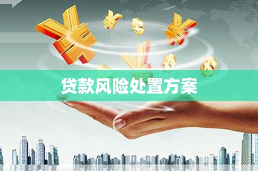 上杭贷款风险处置方案